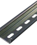 Heavy Duty DIN Rail With Slots 1 m Long By 35 mm Wide By 15 mm Tall Slotted Industrial Mounting Rail Pack Of 10