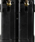 Homeline 125 Amp Two Pole Mini Circuit Breaker for residential use, front view, plastic casing with plug-in terminals.