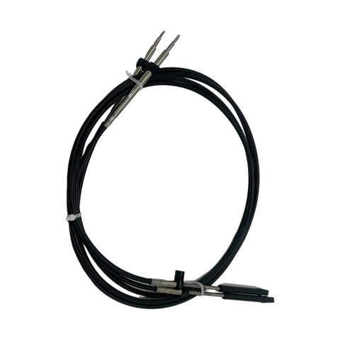 2 Pack 10 Ft Marine Control Cables For Boat Throttle And Gear Shift Gen I 600A Style Replacement Cable Set Replaces CC17910
