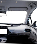 Interior view showing Roof Repair Kit For Car Headliner Rivet Buckle Set DIY Quick And Easy Install For Ceiling Fabric Repair Fits Most Cars SUVs Trucks And Vans Durable Interior Fix installed in car.