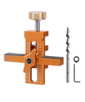 Cabinet Door Mounting Jig With Adjustable Positioner Aluminum Alloy Cabinet Hardware Jig for precise DIY installation