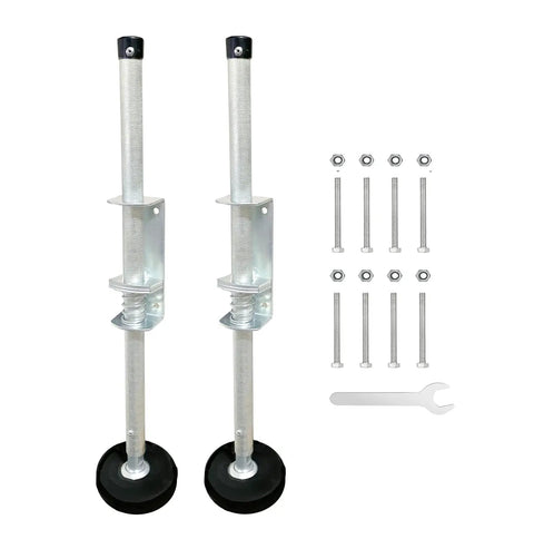 Beefed Up Ladder Leveler Pair With Engraved Non Slip Pattern For Stable Extension Ladders Universal Stair Stabilizers in steel