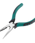 12 Piece 6 Inch Spring Needle Nose Pliers Set With Heavy Duty Steel, Insulated Nonslip Rubber Handles, Side Cutting Wire Cutter