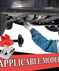 Premium T30 Torx Engine Splash Shield Fastener Clip Kit With Heavy Duty Nylon And Zinc Plated Screws used for undercar maintenance.