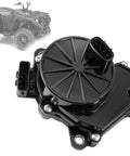 Front Differential Lock Servo Motor Replacement For Grizzly 660, Kodiak 450, Rhino 660 And Rhino 450 ATVs, black unit close-up.