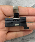 3 In 1 Fiber Cleaver, Fiber Holder And Fiber Fixture Clamp For FTTH 250um 900um Cables, Aluminum Alloy Construction, Black Finish