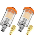 Hella Heavy Duty Water Oil Separator Filter For Air Compressor Built Different With Quarter Inch NPT Threads and Quality Brass Fittings