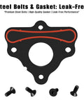 Camshaft Retainer Plate Gasket And Bolt Kit For LS And LT V8 Engines, Wide Compatibility With Gen 3 4 5 LS LT