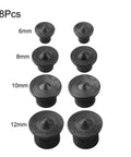 8 Piece Dowel Center Point Set Pro Grade With 6mm 8mm 10mm 12mm Steel Markers for precise hole location display