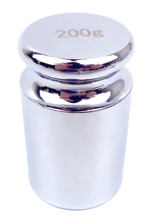 Pro Grade 200 Gram Steel Calibration Weight M1 Class For Scales And Jewelry Balances, Lab Grade Calibration Weight With Plus Minus 10 Mg Tolerance