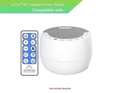 5V Replacement Power Supply for BRRC114 White Noise Sound Machine With Remote Control No Fuss Easy Plug In DC 5V 0.3A