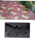 DIY Concrete Paving Mold For Garden Paths And Patios Create Step Stones With Reusable Stepping Stone Molds For Durable Outdoor Walkways Patio Slabs Black Weatherproof