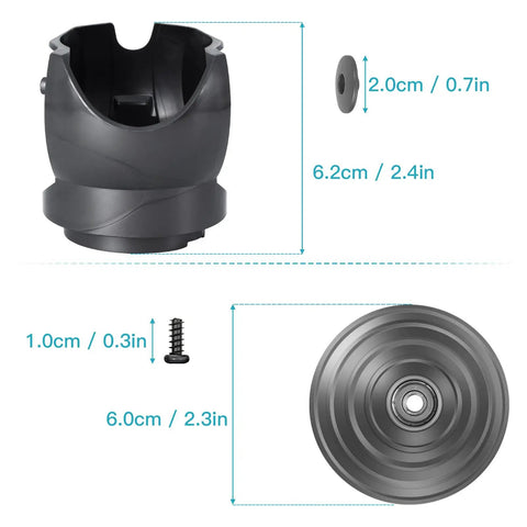 100W High Torque Cleaner Head Replacement Kit For V10 V11 V15 G5 Vacuum Cleaners With Ball Wheel Accessories dimensions