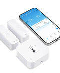 WiFi Freezer Thermometer With App Alerts And Two Wireless Fridge Sensors For Real Time Temperature Monitoring, Waterproof IP65 Probes on phone display