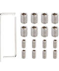 Heavy Duty Refrigerator Freezer Door Handle Screws With Mounting Wrench Zinc Alloy Replacement Hardware For Kitchen Appliance Repair No Drama Install Tough As Nails Bulk Pack including hex screws and wrench.