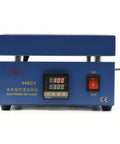 Front view of Pro Grade 850W Soldering And Desoldering Station With Digital Preheat Hot Plate 200x200mm For PCB SMD Heating