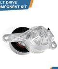 Idler Pulley And Serpentine Belt Tensioner Kit For Suzuki Grand Vitara SX4 2009 2010 2011 2012 2013 2.0L 2.4L L4 DIY Friendly
