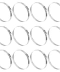 Heavy Duty 12 Pcs 304 Stainless Steel Worm Gear Clamps for car radiator, plumbing, and pool hose repair