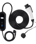 Portable Level 2 EV Charger With 16A 3.5kW Adjustable Current Type 2 Connector 3.5 Meter Cable Fast Home Charging Weatherproof IP67