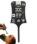 Coil Tester For Circuit Boards Inductance Tester For Motherboards Portable Battery Sensor Tester Tool Kit in use on PCB