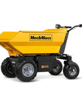 Heavy Duty 1100 Lb Haul Ready To Roll Electric Wheel Barrow Dumper Cart With 48V Battery 1000W Brushless Motor Model EH50 Yellow