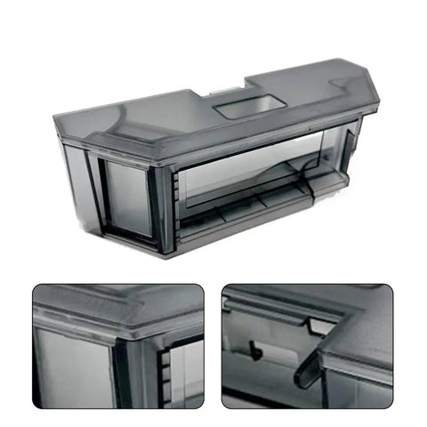 Premium Dust Box Compatible With Jonr P20 Pro Vacuum, transparent large capacity debris container for easy cleaning.