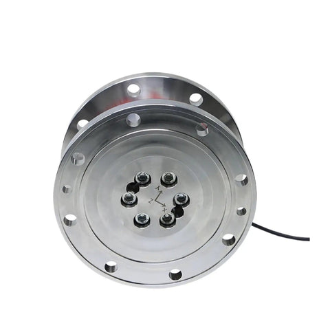 Top view of Beefy Six Axis Stainless Steel Load Cell Sensor For High Precision Force Measurement And Detection Heavy Duty Multi Axis Load Cell