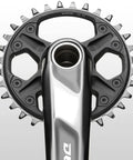 12 Speed Trail Crankset Fc M6130 170mm Arm Length 32T Direct Mount Rings Aluminum Built Tough For Mountain Bikes Ready For Gnar And Smooth Shifting On Aggressive Trails front view