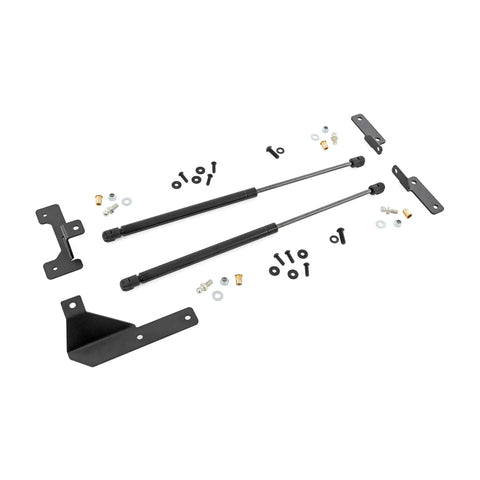 Toyota Tacoma Hood Lift Kit With Hydraulic Hood Assist Hands Free Lift No Prop Rod Easy Bolt On Hood Struts Pair For 2016 Through 2023 Models