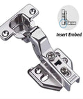 Stainless Steel Door Hinge With Hydraulic Damper Soft Close For Cabinet And Cupboard Doors Full Overlay Quiet Close Smooth Operation