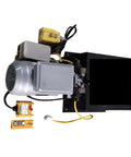 0.75kw AC Motor Hydraulic Power Unit, 380V Horizontal Pump for Forklifts with control unit and compact design.