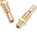 Top Tier Mig Welding Gun Kit Featuring 0.023 Inch Tips, Nozzles And Diffusers For Lincoln Magnum Tweco copper nozzles details.