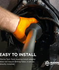 Using Mercruiser Gimbal Bearing Alignment And Install Kit With Alignment Tool And Drive Shaft Receiver Adapter in boat maintenance