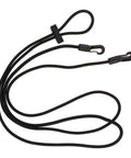 Riding Ready Horse Reins 3m Adjustable Training Rope With Elastic Neck Stretcher Bridles For Horses Black Durable Safe