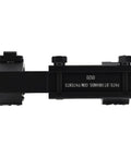One Piece Picatinny Cantilever Scope Mount Featuring Integrated Anti Cant Indicator For Flawless Leveling top view showing 1.40 inch profile and 6061 alloy construction.