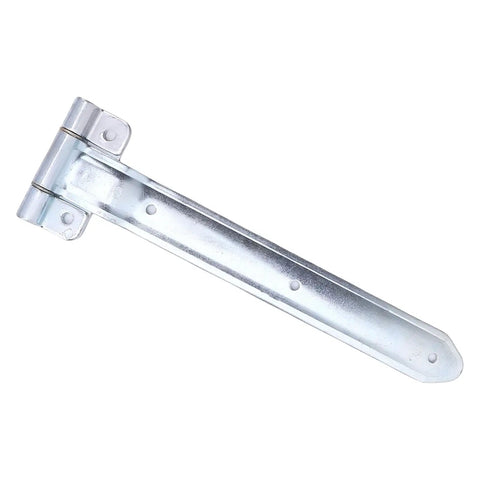 Offset Trailer Door Hinge 16 Inch Strap For Side Enclosed Cargo Utility RV Metal Construction showing rugged design