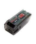 4 Channel DSMX RC Sport Receiver With Telemetry, Ultra Lightweight Park Flyer Size, Antenna Less Design, perspective view