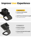 Universal 2 Inch Trailer Hitch Cover Plug Cap Rubber For 2x2 Receiver Tubes Class 3 4 5 Fits Most Trucks SUVs Jeeps And ATVs UTVs