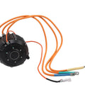 Beast 10KW Mid Drive Electric Bike Motor PMSM With Hall Sensor IP67 showing wiring and connectors