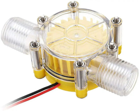 Micro Hydroelectric Turbine Generator For Water Flow Power, Portable 1/2 Inch Inlet, 10W 12V Water Charger, UV And Water Resistant