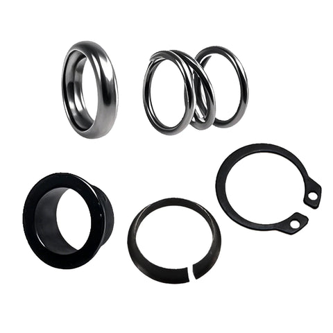 KPALAG steering column upper bearing kit – 6 metal rings and black seals for Ford F-Series and Mercury Mountaineer