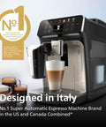 Lock In That Killer Morning Vibe With This Fully Automatic Espresso Machine Brewing Twelve Hot And Iced Favorites Its One Touch LatteGo Milk System And Ceramic Burr Grinder Keep Things Smooth And Silent Straight From Bean To Cup Now Renewed in a stylish design.