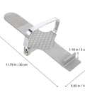 Heavy Duty Aluminum Board Lifter With Non Slip Grip For Drywall Panel Hoisting And Window Frame Setup Labor Saving Furniture Moving Tool dimensions 11.79 in, 5.50 in, and 1.18 in