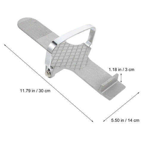 Heavy Duty Aluminum Board Lifter With Non Slip Grip For Drywall Panel Hoisting And Window Frame Setup Labor Saving Furniture Moving Tool dimensions 11.79 in, 5.50 in, and 1.18 in