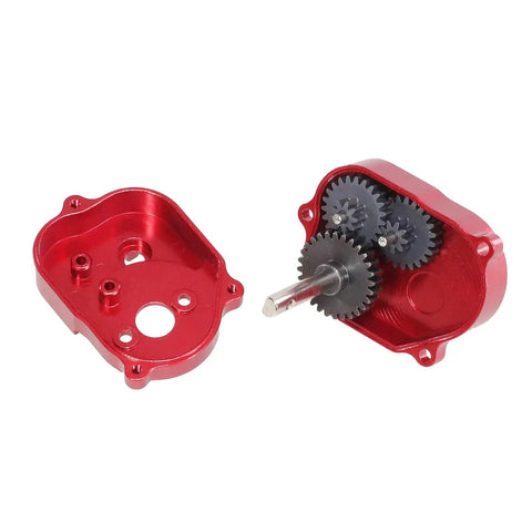 RC Car Chassis Frame for MN Series Compatibility with MN82 MN79 MN78 MN168 MN99sV2 1 To 12 Scale Wave Box Gear Cover in red
