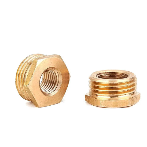 Chill Brass Reducer Bushing For Your Pipe Fitting Game M5 To M20 Metric Thread Male Female Adapter Combo, brass pipe fittings