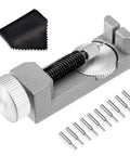 All Metal Watch Link Remover Kit With 10 Extra Pins For Quick Pin Removal And Band Sizing Durable Watch Band Tool
