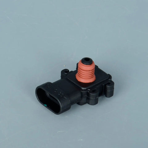 MAP Sensor Replacement For GM Vehicles Plug And Play Fits Chevrolet Astro Impala Silverado Tahoe Buick Lacrosse Lucerne Cadillac Escalade STS Easy Swap With 213-4434 16187556 And Other Compatible Part Numbers, black plastic sensor with orange connector