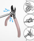 Telescoping Magnetic Pickup Tool Three Point Five Pound Lift Extendable Magnet Grabber With Pocket Clip lifting screws