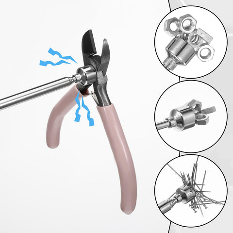 Telescoping Magnetic Pickup Tool Three Point Five Pound Lift Extendable Magnet Grabber With Pocket Clip lifting screws